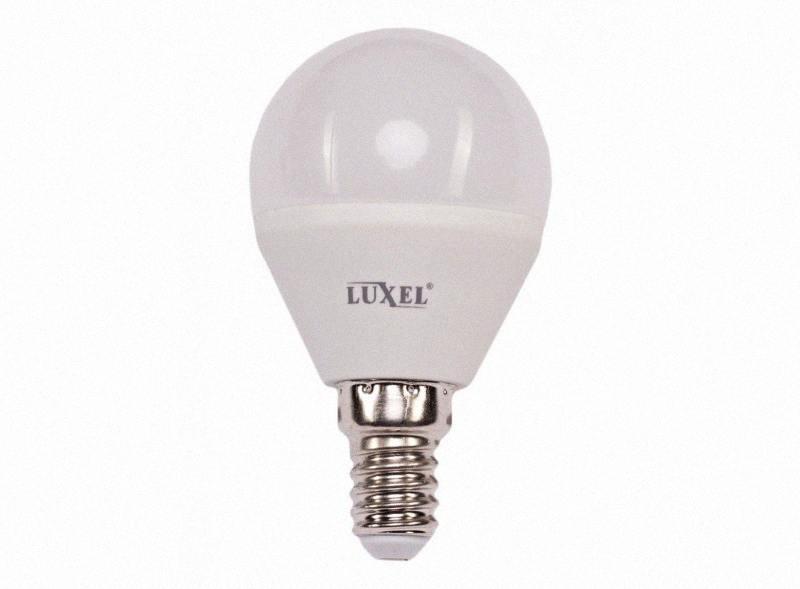 Лампа з високим ресурсом Люксель LED G45 6w E14 4000K (056-NE) ​​LUXEL