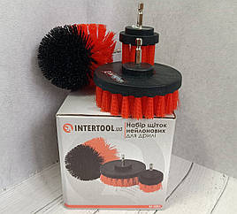 Набір щіток нейлонових для дрилі, 5, 8, 10мм INTERTOOL BT-0301 Luxprice
