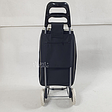 Господарська кравчучка на колесах, складана сумка-візок об'ємом 30 літрів TLH-200-Black, фото 5