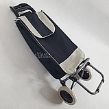 Господарська кравчучка на колесах, складана сумка-візок об'ємом 30 літрів TLH-200-Black, фото 3