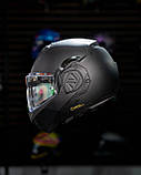 Мотошолом LS2 FF906 Advant Noir ECE2206   Матт Black, фото 3