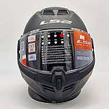 Мотошолом LS2 FF906 Advant Noir ECE2206   Матт Black, фото 10