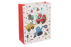 Подарунковий пакет Техніка з 3Д ефектом 23х18х8см