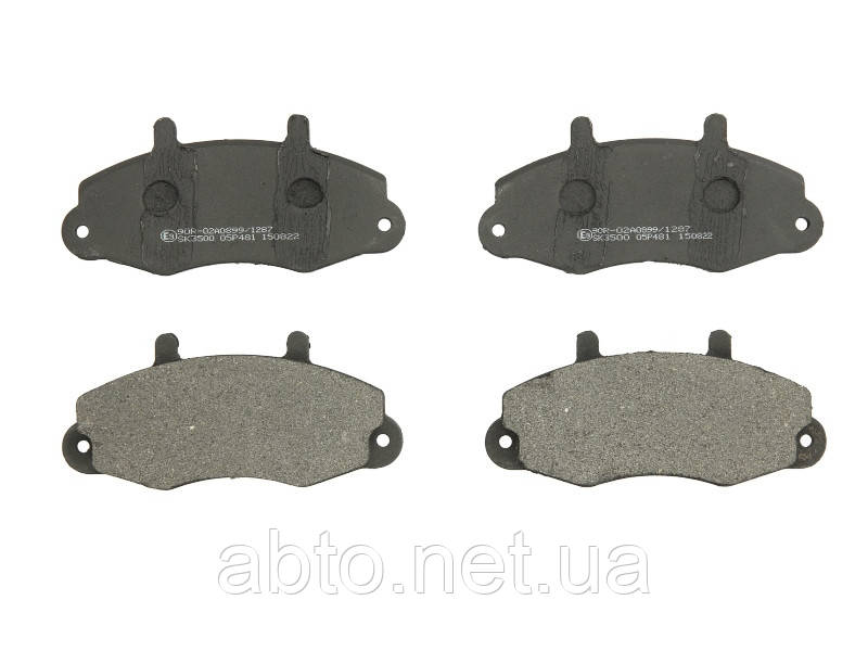 Колодки гальмівні передні FORD TRANSIT T12 91-00 R14 (Форд Транзит)