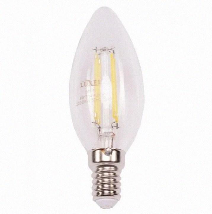 Лампа професійна модель Люксель C35 filament 6w E14 4000K (077-N) LUXEL