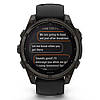 Garmin Fenix ​​8 Solar cмарт-часы Amoled 47 мм Sapphire Carbon Grey titanium Black/Gray Sil Band 010-02906-11, фото 9