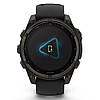 Garmin Fenix ​​8 Solar cмарт-часы Amoled 47 мм Sapphire Carbon Grey titanium Black/Gray Sil Band 010-02906-11, фото 8