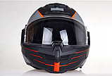 Шолом модулярний LS2 FF906 ADVANT CODEX MATT BLACK TITANIUM, фото 9