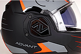 Шолом модулярний LS2 FF906 ADVANT CODEX MATT BLACK TITANIUM, фото 11