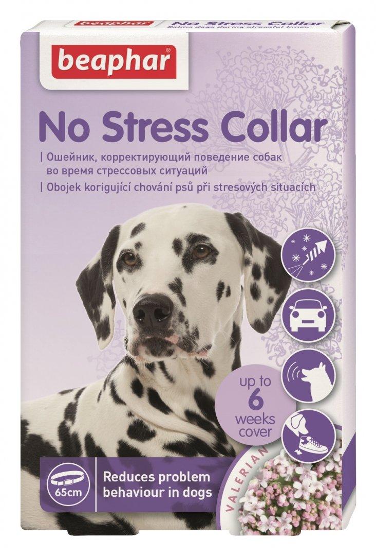 Заспокійливий нашийник для зняття стресу у собак Beaphar No Stress Collar 65 см, фото 1