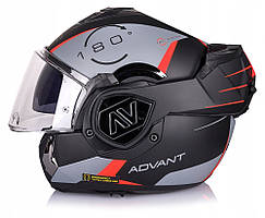 Шолом модулярний LS2 FF906 ADVANT CODEX MATT BLACK TITANIUM