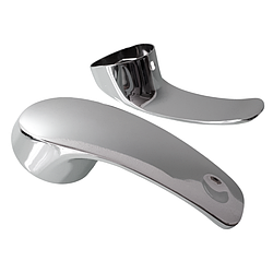 Ручка для змішувача на картриджі Ango OSY-002 40 мм латунь хром