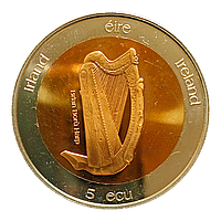 Ірландія 5 ECU, 1995 Патрицій