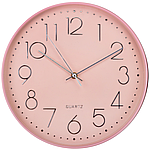 Настінний годинник Модерн рожевий 30 см (2005-118)