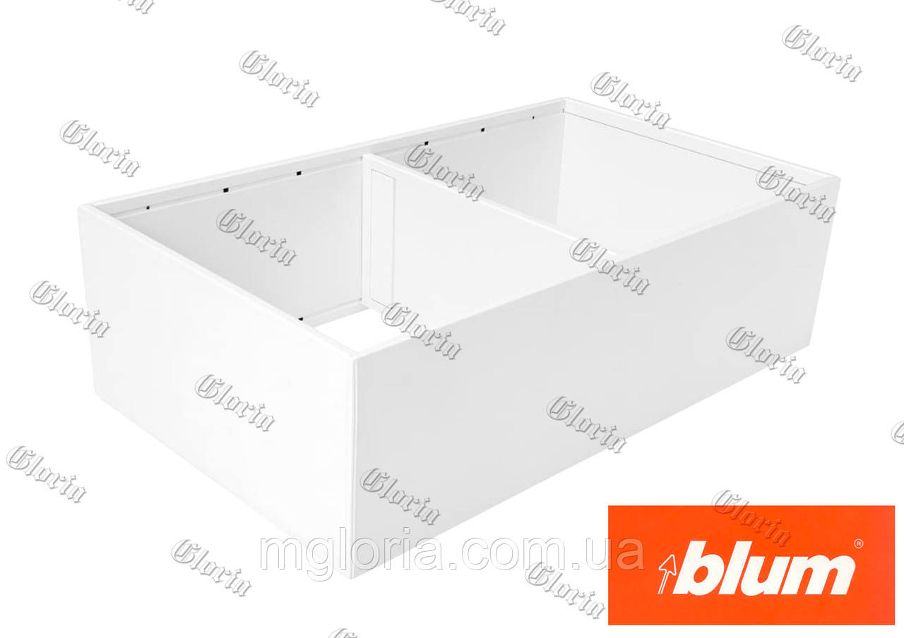 AMBIA-LINE рамка для LEGRABOX шухляда з високим фасадом білий шовк 400 х 218 мм
