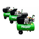 Компресор масляний Helper HPAC-24L 1,8 кВт, 24 л, 215 л/хв Компресор повітряний масляний, фото 4