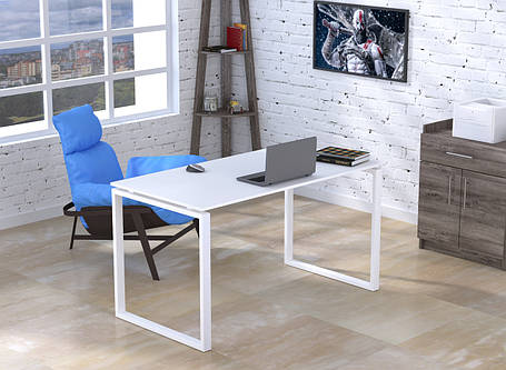 Письмовий стіл Loft design Q-135 Білий, фото 1