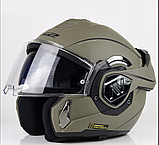 Шолом модулярний LS2 FF906   SPECIAL MATT SAND, фото 7