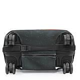 Чохол для валізи Польща великий L тканина (дайвінг) планета/Fly 181-28, фото 4