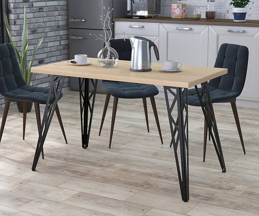 Стіл обідній Техно Loft Design Дуб Борас, фото 1