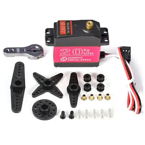 Сервопривод, серва DS3218 Pro 20 кг 180 градусів цифровий для Arduino ARM PIC, фото 1