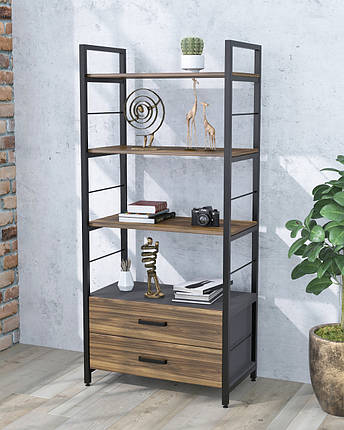 Стелаж L-155 з шухлядами Loft Design Горіх Модена, фото 1