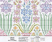 Набір для вишивання БЕЗ нанесеної на канву схеми "Gladioli". AIDA 14CT printed, 26*34 см, фото 3