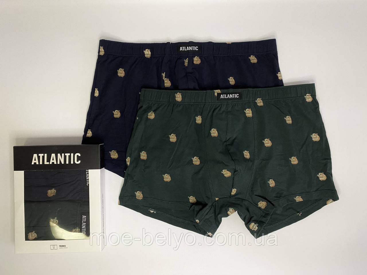 Труси-шорти атлантик боксерки atlantic 2MHH-001