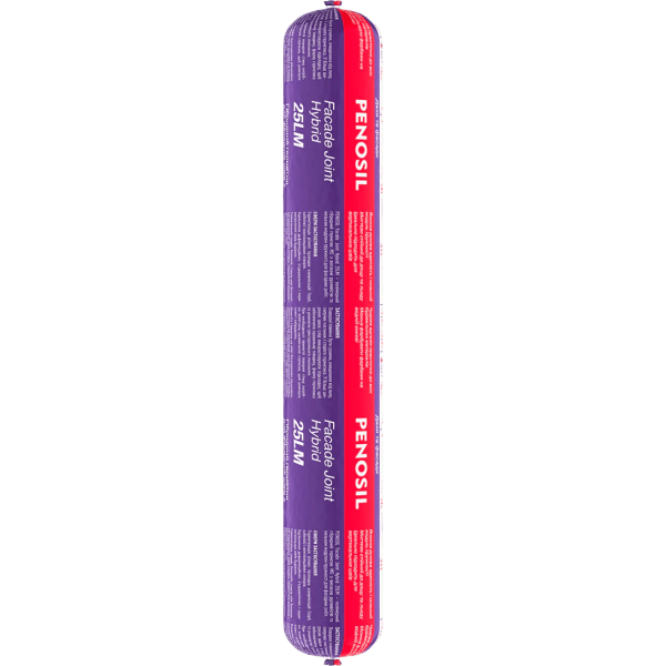 Герметик фасадний Penosil Facade Joint Hybrid 25LM (чорний, 600 мл) (H4786)