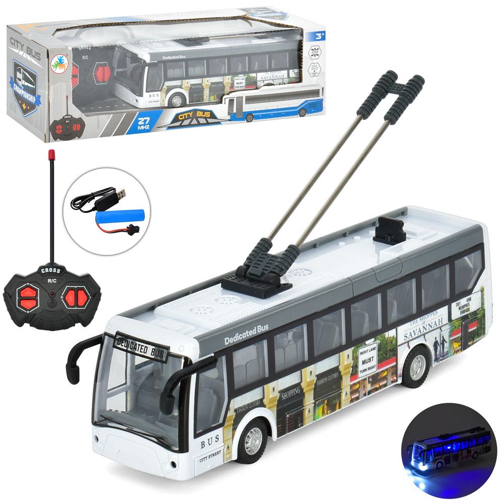 Автобус радіокерований на акумуляторі, USB JC-043A, фото 1