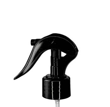 Міні-тригер (розпилювач) пластиковий діаметр 24 мм, колір чорний