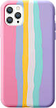 Силіконовий чохол для iPhone 11 Pro Max - Rainbow (Веселка), Різнокольоровий, фото 2