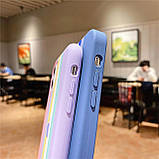 Силіконовий чохол для iPhone 11 Pro Max - Rainbow (Веселка), Різнокольоровий, фото 6