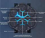 Боксерський набір тренажер на стіну зі звуковими ефектами та світлом 3670 блютуз, живлення від акумулятора, фото 3