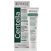 Гель-крем для обличчя з центнелою для відновлення, Centella, Repairing Face Gel-Cream, Revuele, 40ml