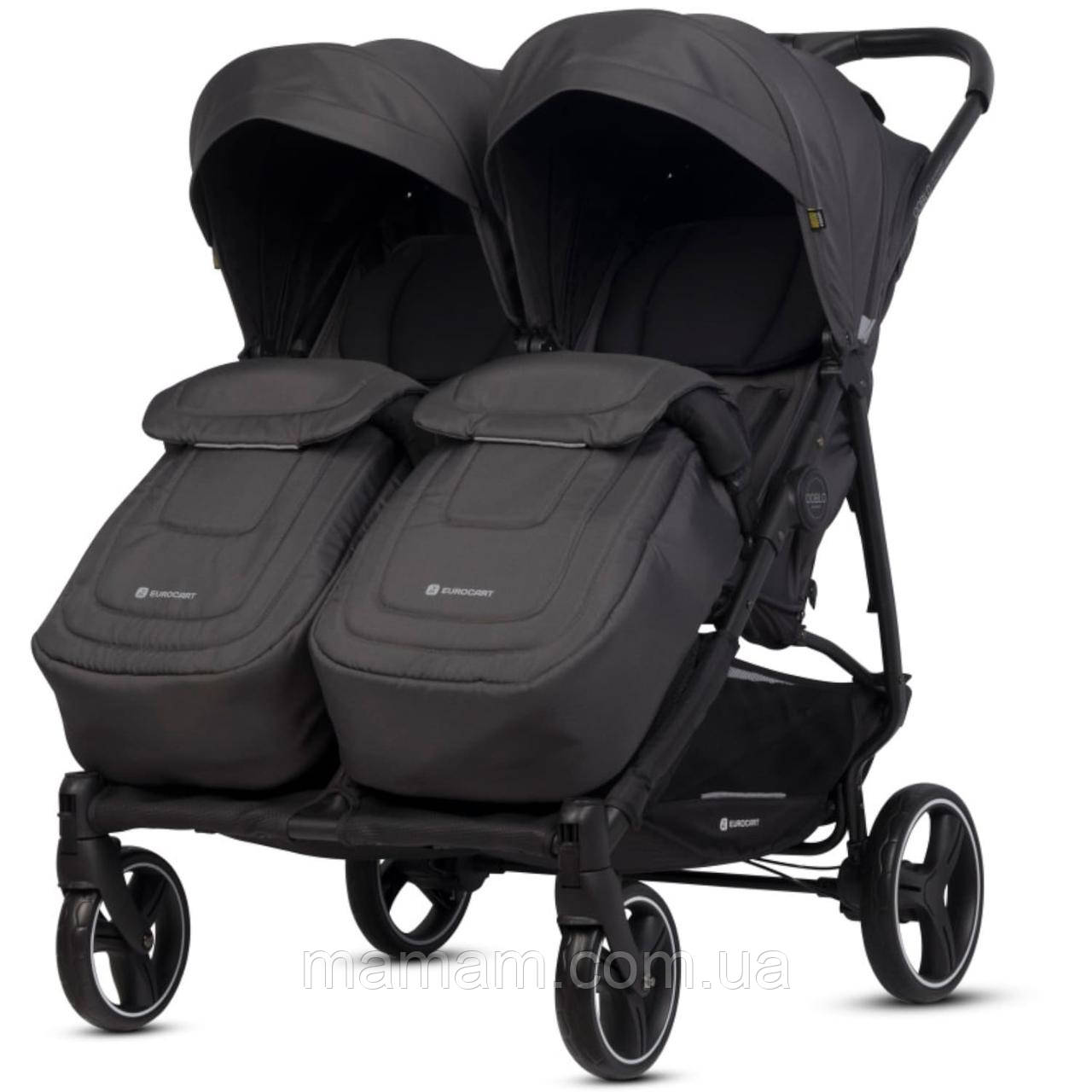 Прогулянковий візок для двійні Euro-Cart Doblo Iron, фото 1