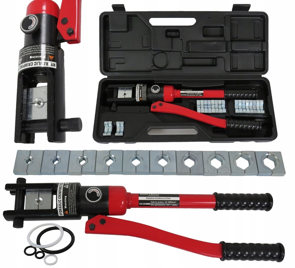 Прес кабельний ручний 16-300мм² Kraft&Dele KD10340, фото 1