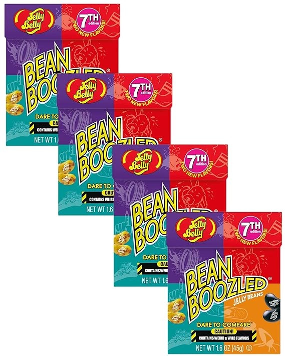 Цукерки Бін Бузлд 7-а версія Bean Boozled 6th Jelly Belly 4 пачки