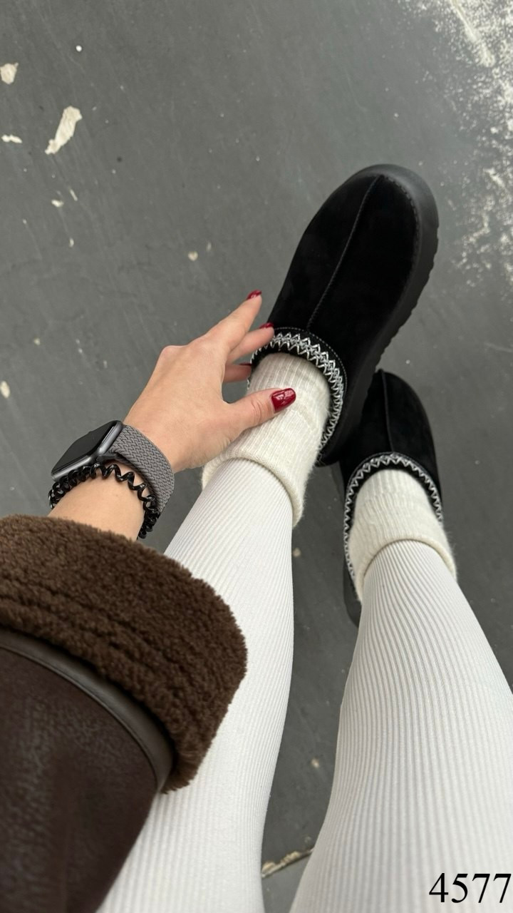 Уггі жіночі , чорні, фото 1