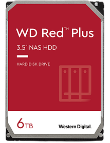 Жорсткий диск 3.5" WD Red Plus 6TB (WD60EFPX)