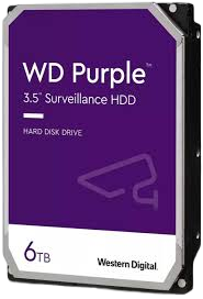 Жорсткий диск 3.5" WD Purple 6TB (WD64PURZ)