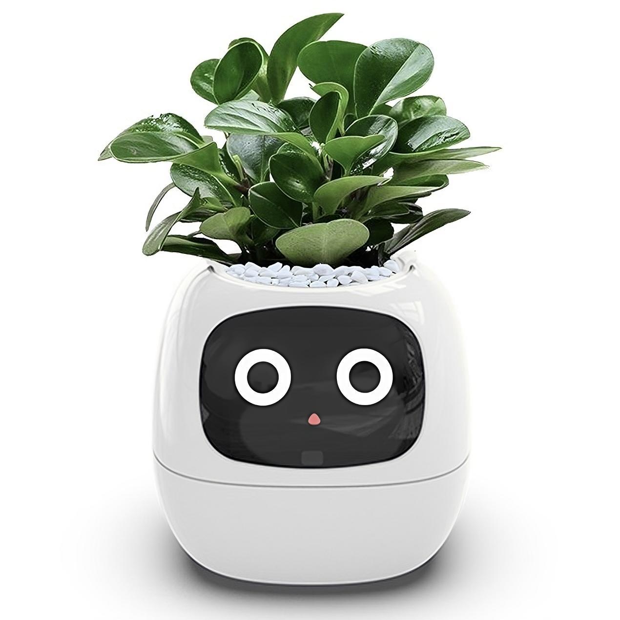 Розумний горщик для домашніх рослин інтерактивний Ivy Smart Planter Tuya White