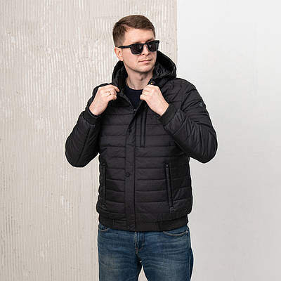 Куртки чоловічі демісезонні  від виробника 50-62 чорний