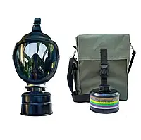 Протигаз для військових із фільтром "Патріот" ГП-9, маска захисна, Засіб захисту від радіації art.fly