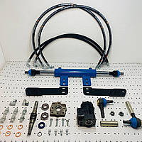 Комплект під насос дозатор з двухстороннім гідроциліндром МТЗ 80, 82 з блокуванням (Червяк)