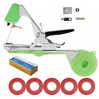 Тапенер садовий степлер для підв'язування рослин Tapetool винограду, овочів і квітів + 10000 скоб і 5 рулонів стрічки