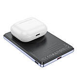 Універсальна Мобільна Батарея Power Bank Borofone BJ50 Leader PD20W magnetic 5000mAh Колір Фіолетовий, фото 6