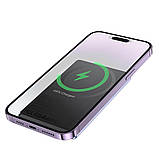 Універсальна Мобільна Батарея Power Bank Borofone BJ50 Leader PD20W magnetic 5000mAh Колір Фіолетовий, фото 7