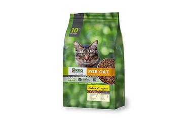 Корм преміум Еко-Гранула для котів із куркою 5 кг Топ