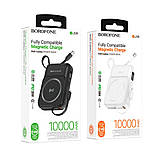 Універсальна Мобільна Батарея Power Bank Borofone BJ59 Refined 22.5W+PD20W with magnetic cable 10000mAh Колір, фото 4